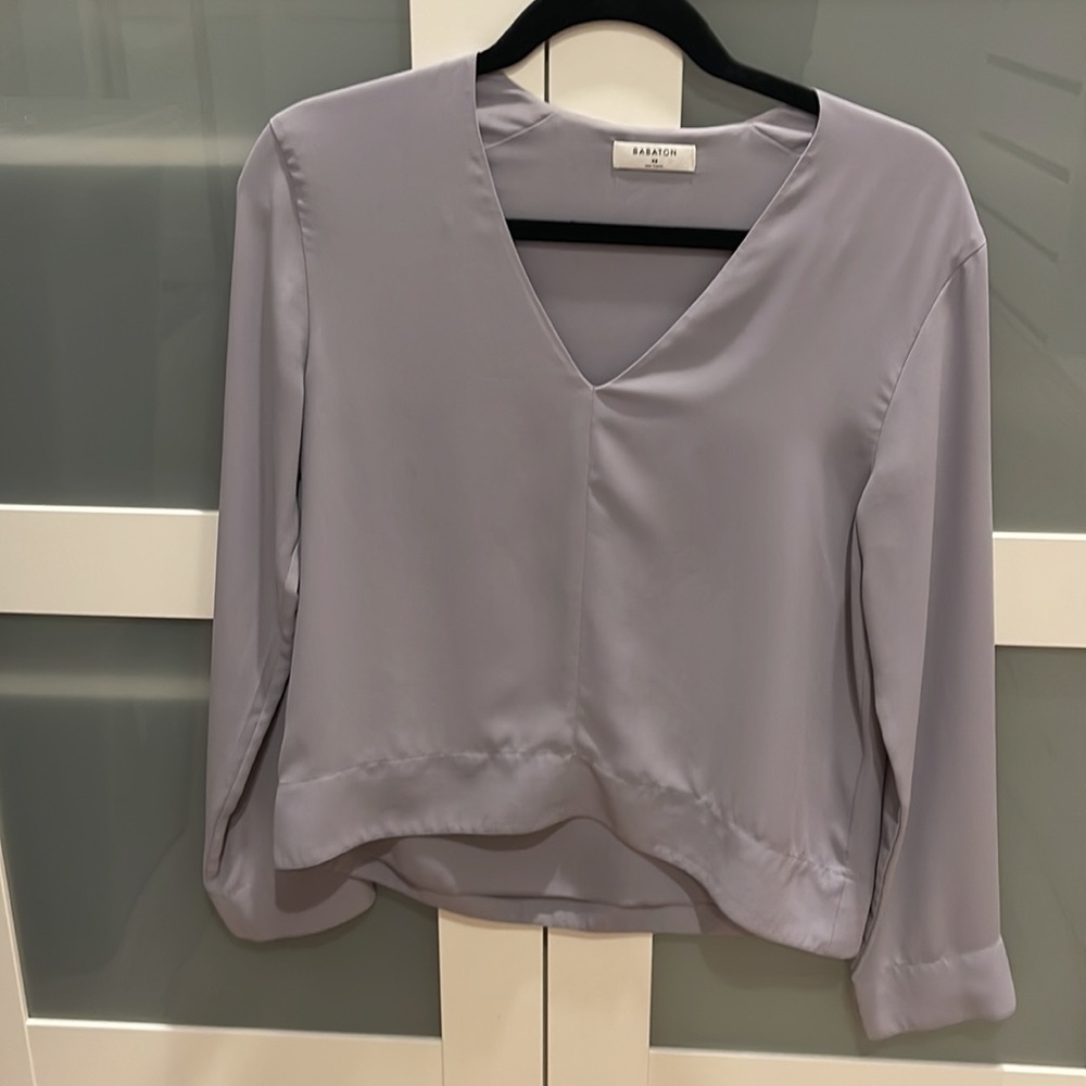 Babaton silk long sleeve